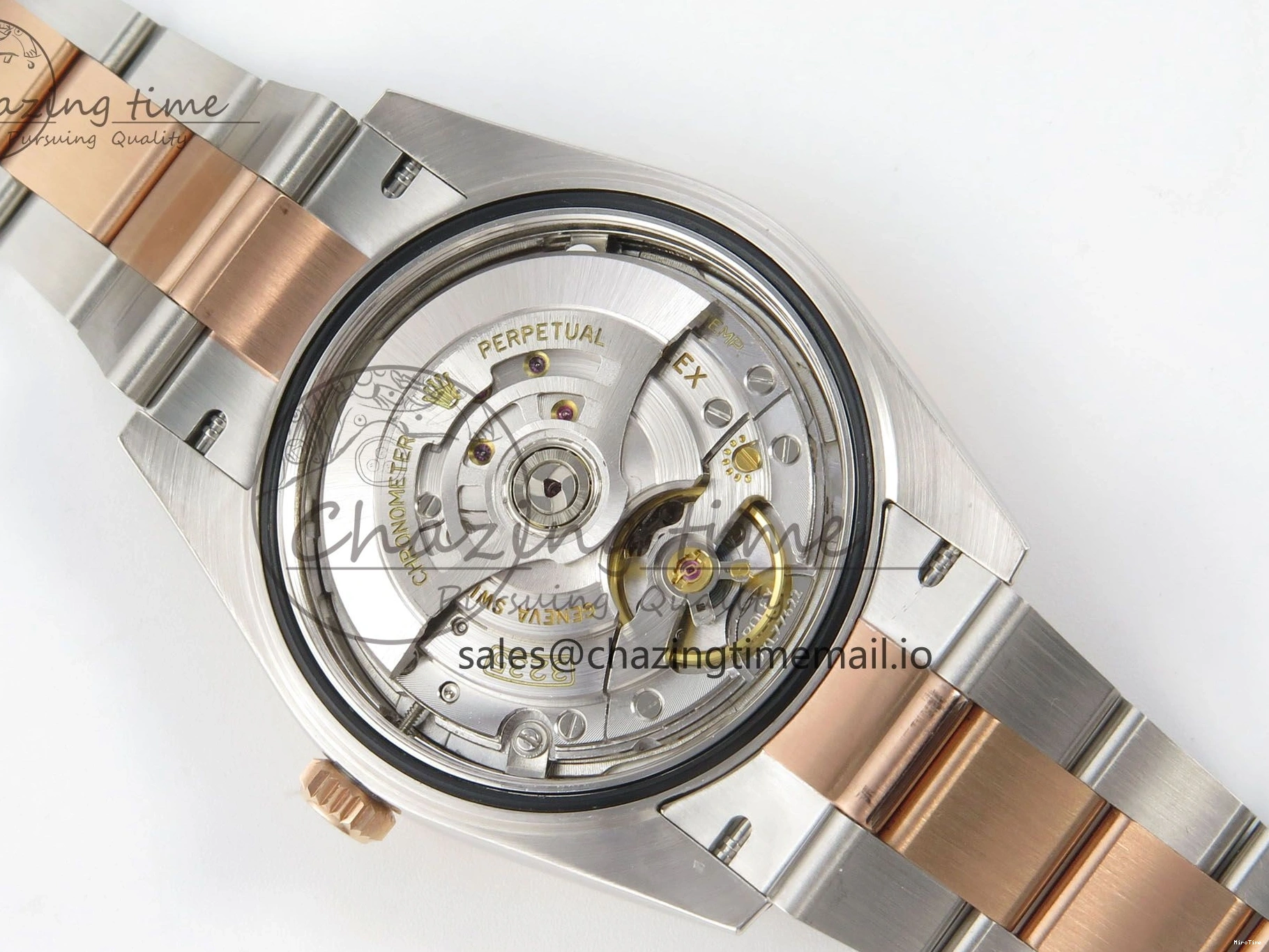 MiroTime 1218 Colorful DateJust 41 126331 SS RG ARF 1:1 Best Edition RG Diamonds Dial on Oyster Bracelet SH3235 (Weighted) 185